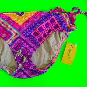 Deadstock 60s psychedelic bikini bottoms XS